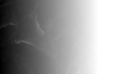 Black to white wallpaper. Elegant gradient Background fading from Black to White. Dark Abstract background Flowing darkness from right to Left. features a captivating display of vibrancy. Copy Space
