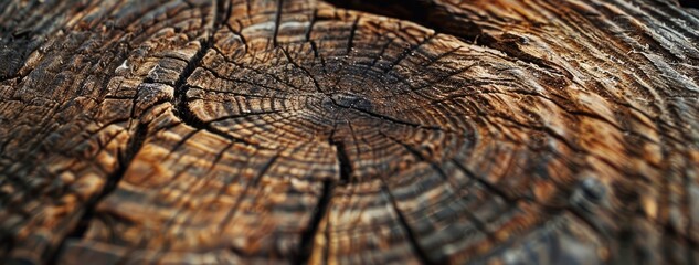 Fototapeta premium Old oak with a beautiful wooden texture close up for wallpaper background