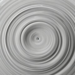 Obraz premium Black circle on black background with white dot