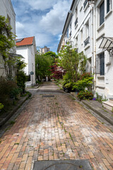 La cité florale dans le treizième arrondissement de Paris en France