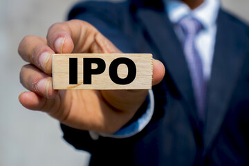 IPO investment concept Initial public offering