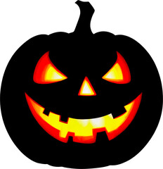 pumpkin silhouette