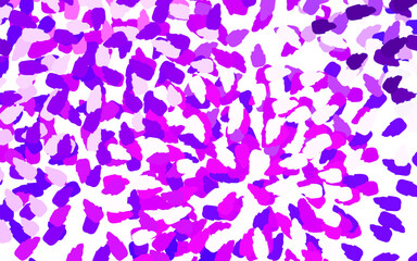 Light Purple, Pink vector background with abstract shapes.