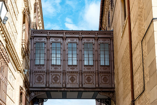 Cobertizo de las doncellas en Toledo, Espa&ntilde;a