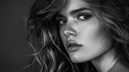 Fototapeta premium portrait of a woman