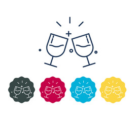Wine Glass - Celebration Icon