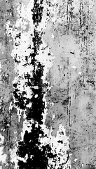 Abstract grunge black and white distressed texture background 