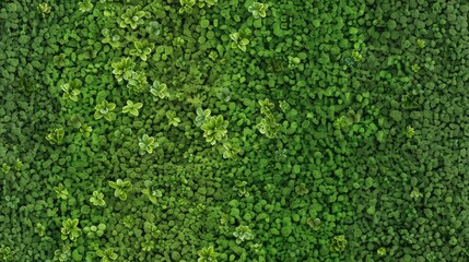 A close-up photograph showcasing the textured surface of a lush green moss wall SEAMLESS PATTERN