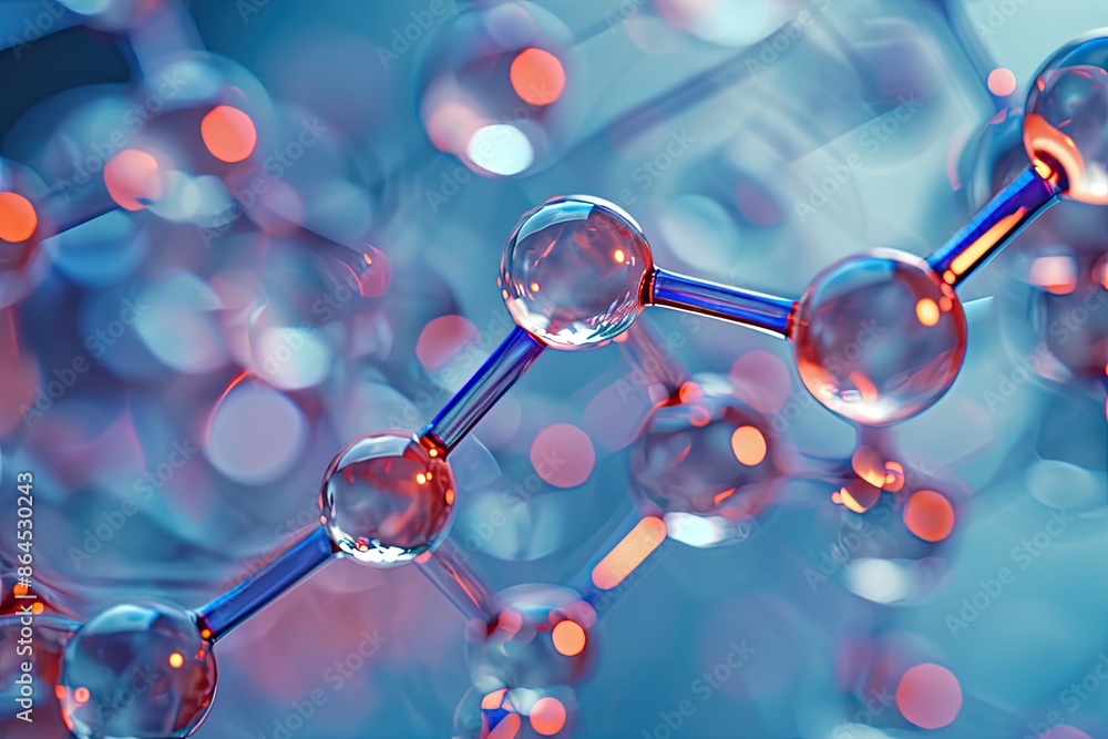 Poster a group of glass flasks filled with colored liquids, study the principles of organometallic chemistr