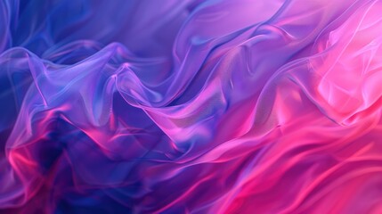 Obraz premium Neon colors flow, grainy texture effect, purple pink blue color gradient background blurred futuristic banner design