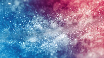 Obraz premium Vibrant grainy background blue red white abstract noise texture color gradient backdrop header poster banner design