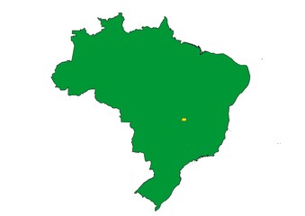 Distrito Federal (Brasilia) location within Brazil