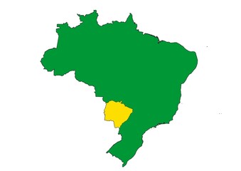 Mato Grosso do Sul  state location within Brazil