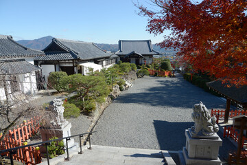 秋の建勲神社　境内　京都市北区紫野