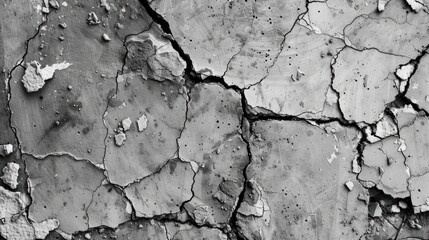 Crack concrete texture surface background.