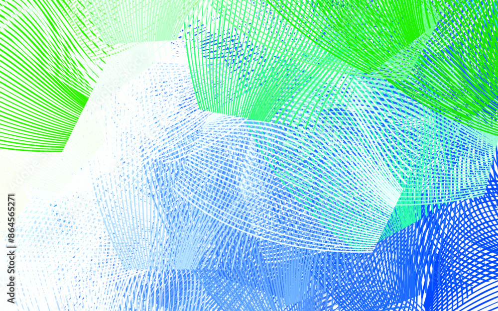 Poster light green vector template with repeated sticks.