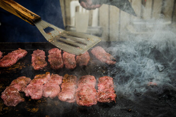 churrasco de linguiça