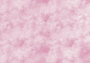 pinke Wolkenlandschaft