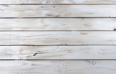 Obraz premium White wooden boards with texture as background