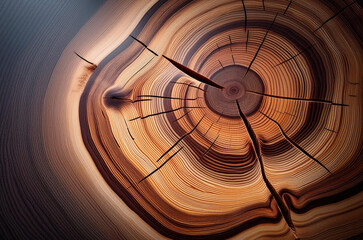 cross section of wood