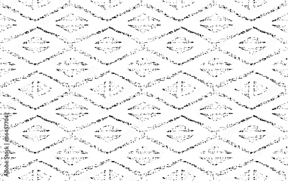 Poster rough texture. broken plaster wall effect. grunge worn damask pattern design. distressed fabric text