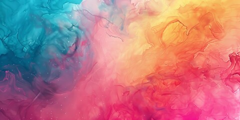 Colorful abstract fluid art background with vibrant swirling patterns
