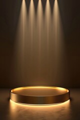 Spotlight Stage Empty