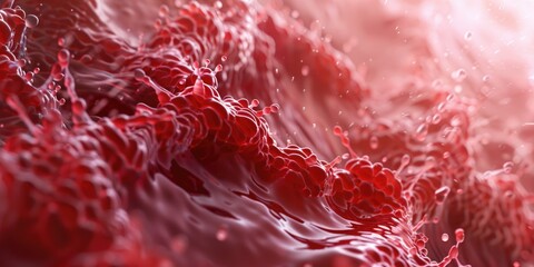Blood cell close-up
