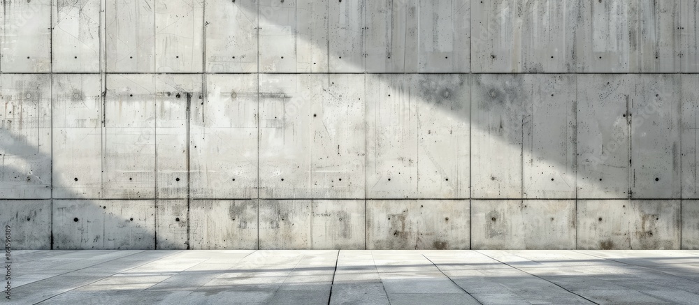 Poster concrete wall with empty space for writing, shown in an abstract copy space image.