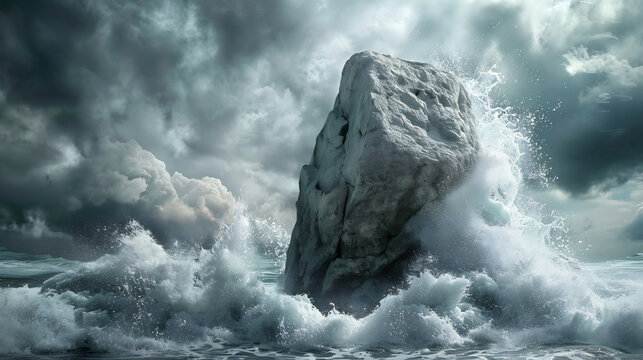 Jesus as the Rock Providing Unwavering Stability and Strength