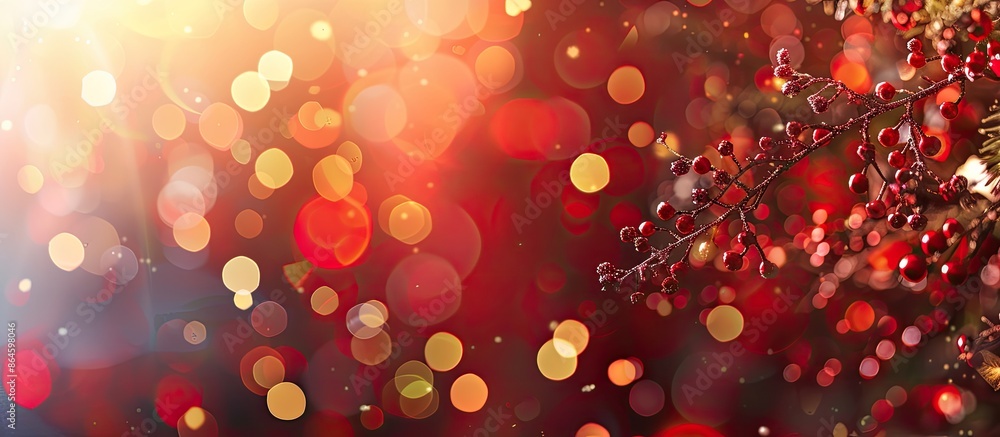 Poster festive backdrop with copy space image available.