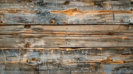 Naklejka premium Aged weathered wooden background with space for text