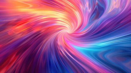 Fototapeta premium Dynamic abstract background with motion blur and vivid, swirling colors