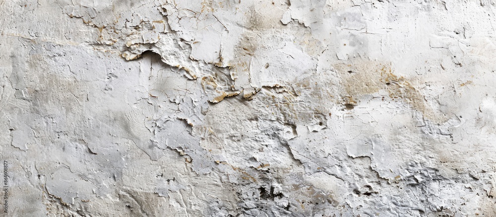 Poster background for design featuring a textured concrete or plaster wall, ideal for inserting text or ima