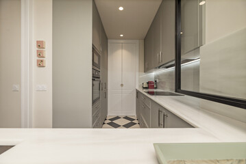  Neutral colors like whites, grays, and blacks are still trending in modern kitchens