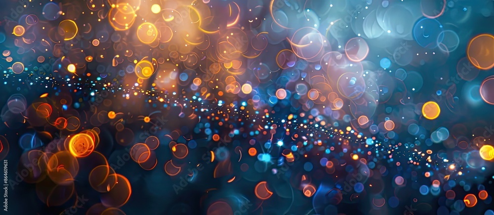 Poster background with a light bokeh effect and an abstract texture, suitable for adding elements with a co