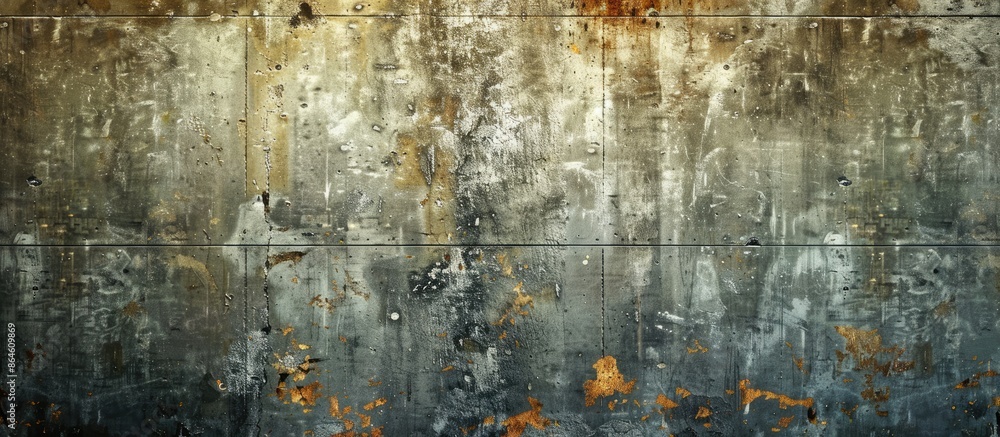 Poster a textured grunge wall with empty copy space image.