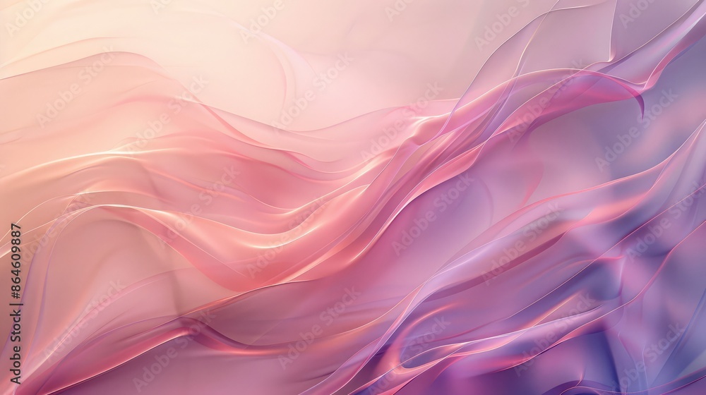 Poster soft gradients and light textures creating a calming and serene abstract background