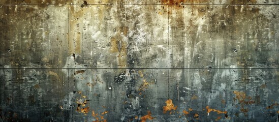 Obraz premium A textured grunge wall with empty copy space image.
