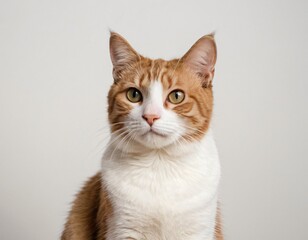 Fototapeta premium cat portrait photo studio animal pet