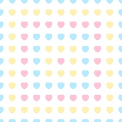 heart seamless pattern, heart background, illustration