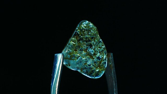 Ruby in Zoisite (Anyolite), combination of green zoisite with red ruby inclusions, symbolizing vitality and transformation. Chemical formula: Zoisite (Ca2Al3(SiO4)(Si2O7)O(OH)), Ruby (Al2O3)