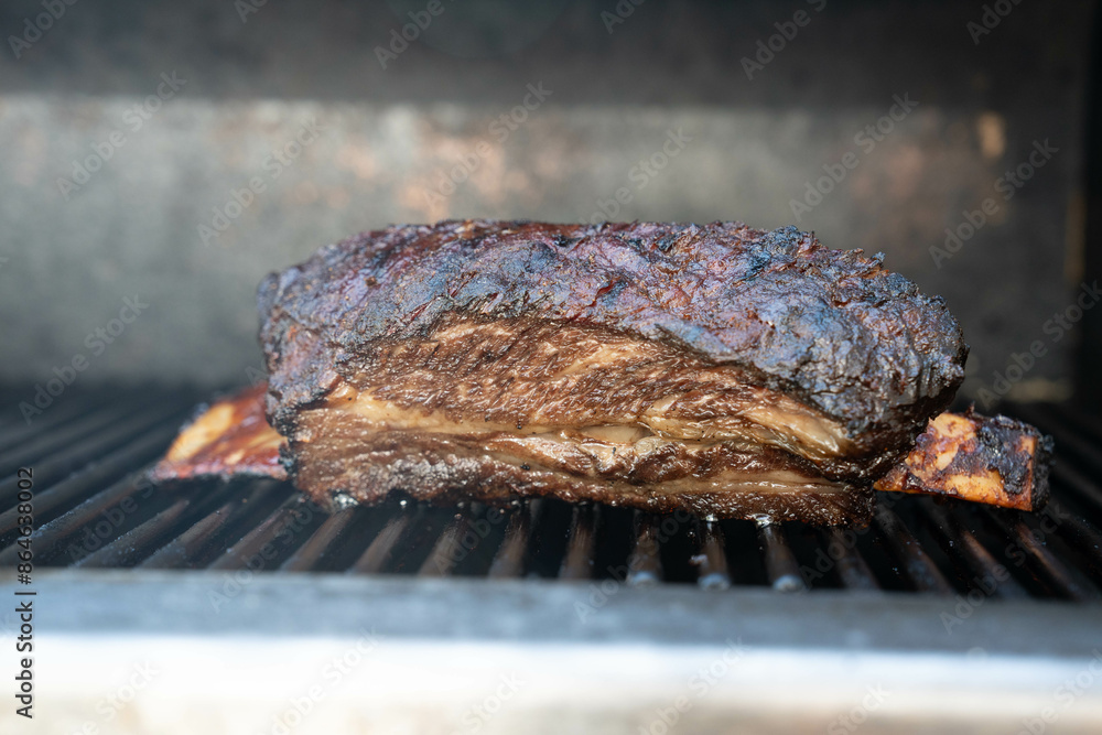 Canvas Prints bbq beef rib