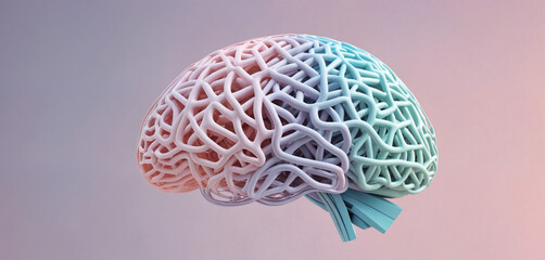 Learning and intelligence concept art