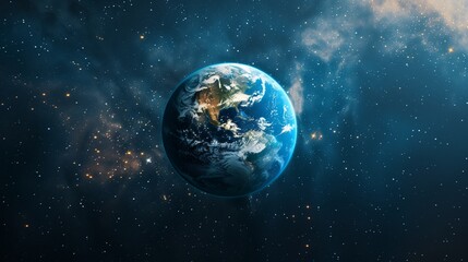 Obraz premium earth in space