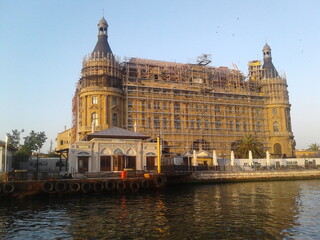 Obraz premium Haydarpaşa port station restoration