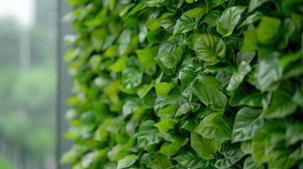 lush green foliage background