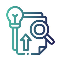 research gradient icon
