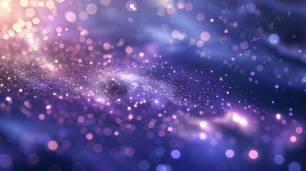 Fototapeta premium abstract bokeh on black background. on purple