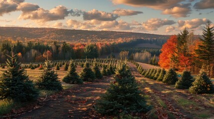dirt road surrounded by trees in the forest
